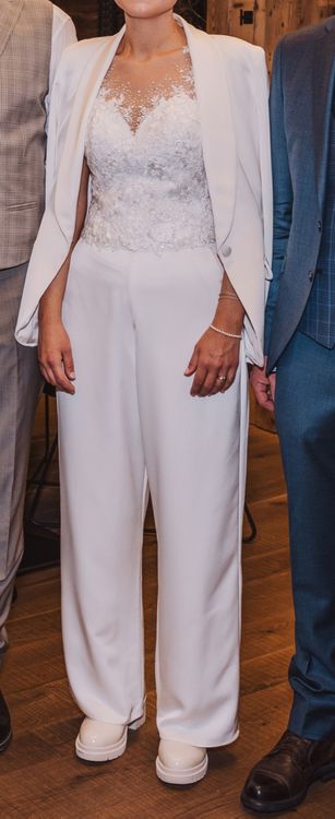 Schne Standesamt Hosenanzug Hochzeit Braut Bild
