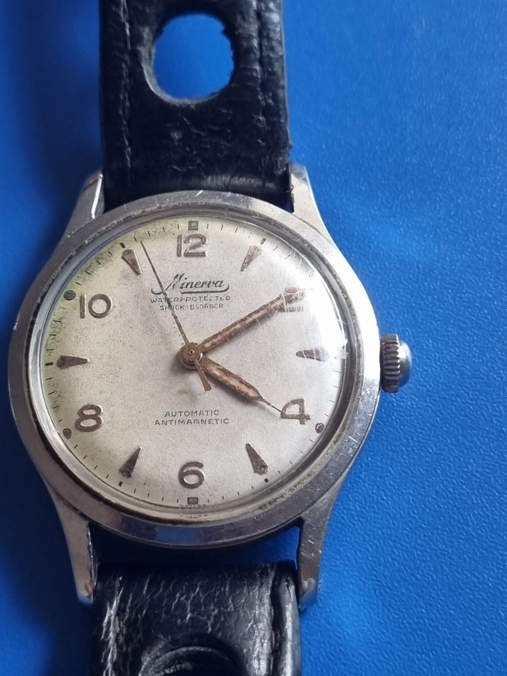 Minerva Orologi: Minerva Automatic Uhr – Usato da Schaffhausen venduto da Leveron13 1