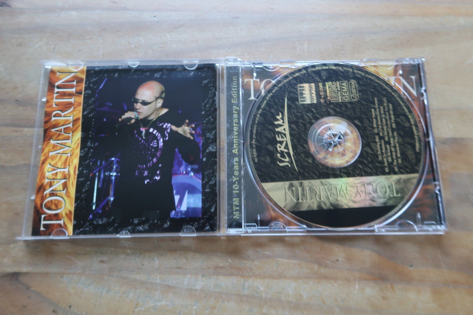 CDs: TONY MARTIN - SCREAM - EX- BLACK SABBATH - CD – Gebraucht aus Basel von Patiscat 3