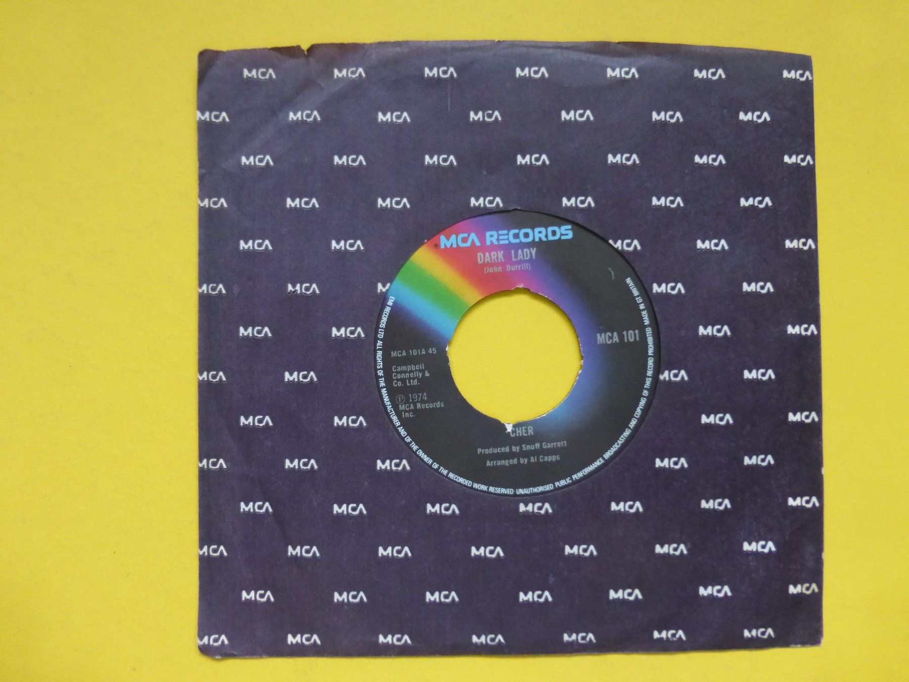 Schallplatten: Cher – Dark Lady – Gebraucht aus Zürich von Swiss57