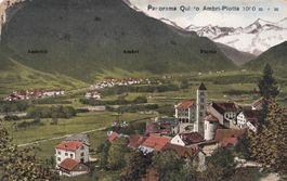 Quinto TI Valle Leventina panorama Ambrì-Piotta