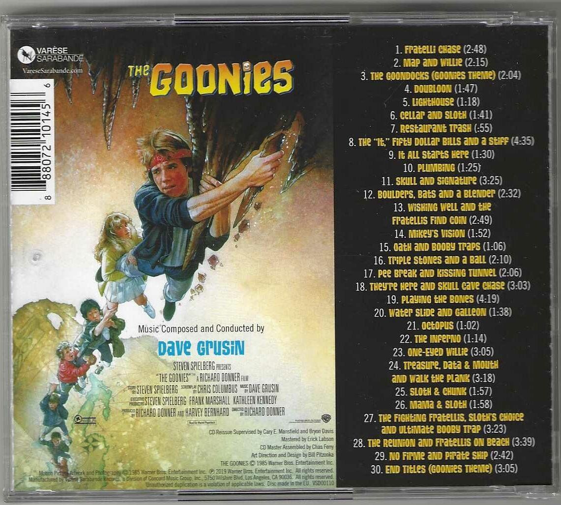 CD: Dave Grusin - The Goonies – Usato da Genève venduto da CDLPBookS 1
