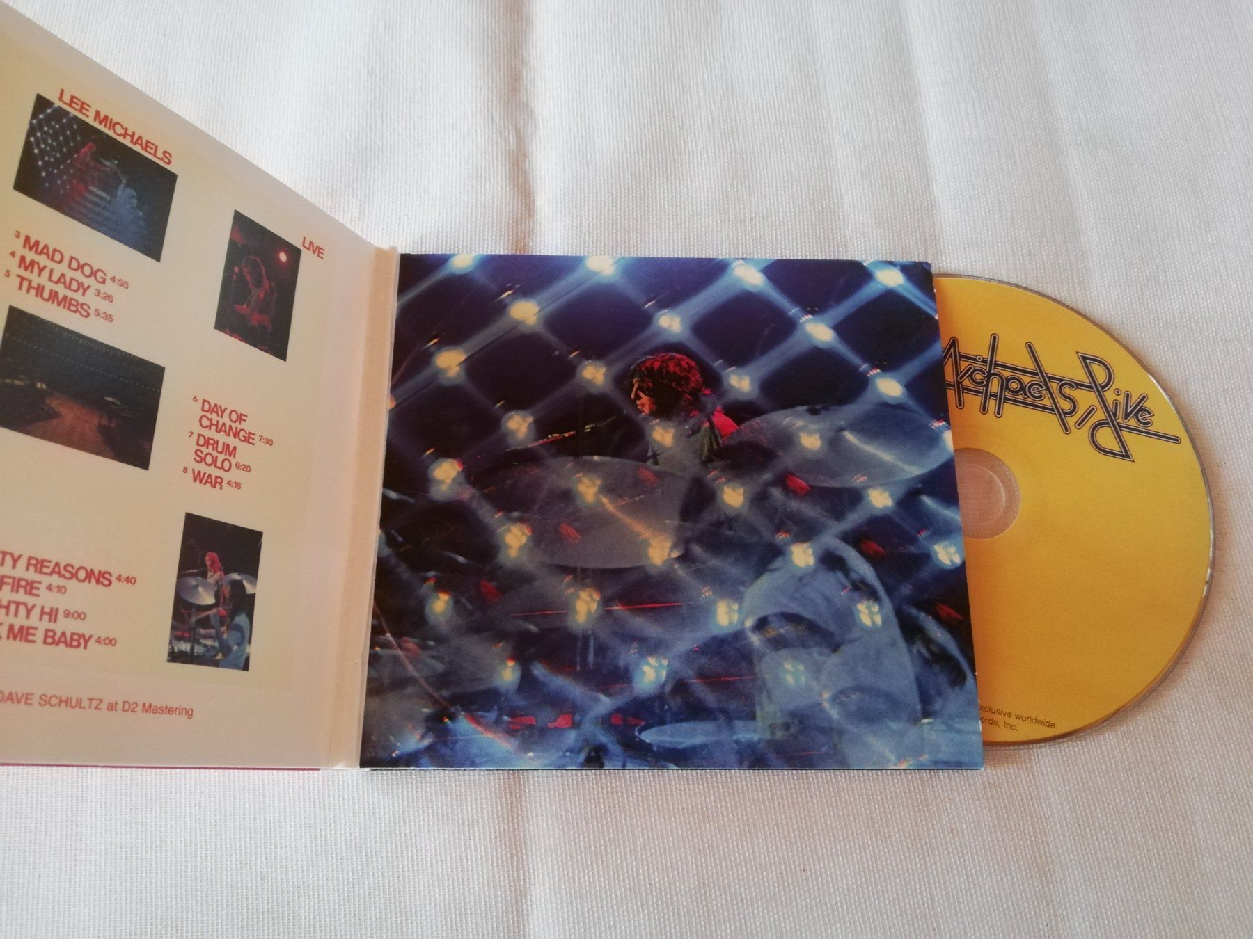 CD: LEE MICHAELS - LIVE – Usato da Bern venduto da Vinylsound.ch 2