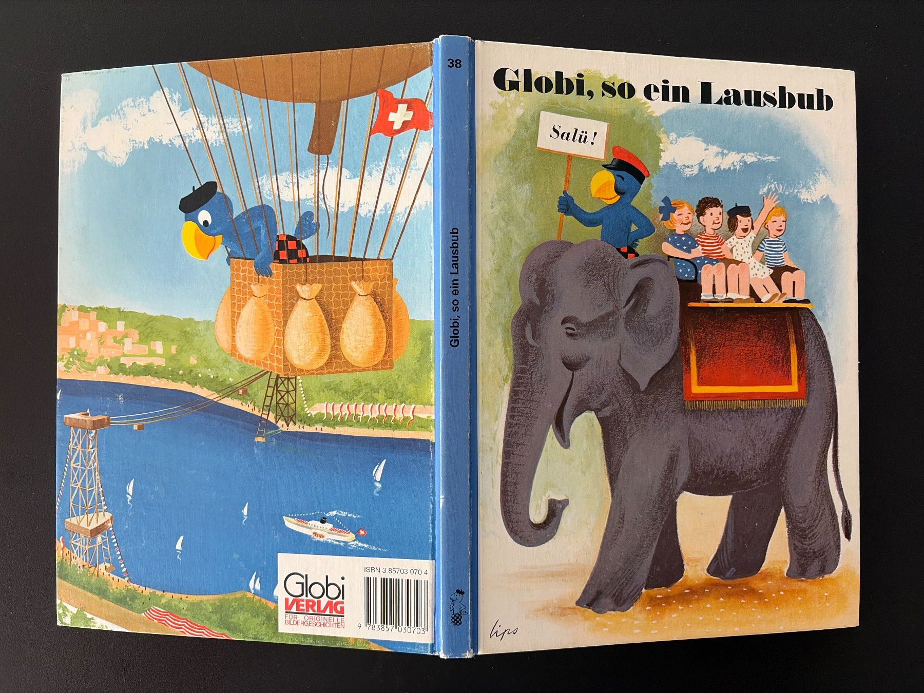 Bücher: Globi, so ein Lausbub 4. Auflage 1992 ° Band 38 – Gebraucht aus Schupfart von JayKopp 2