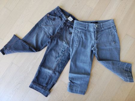 Marc Cain Capri Jeans DUO Grey  Size N1