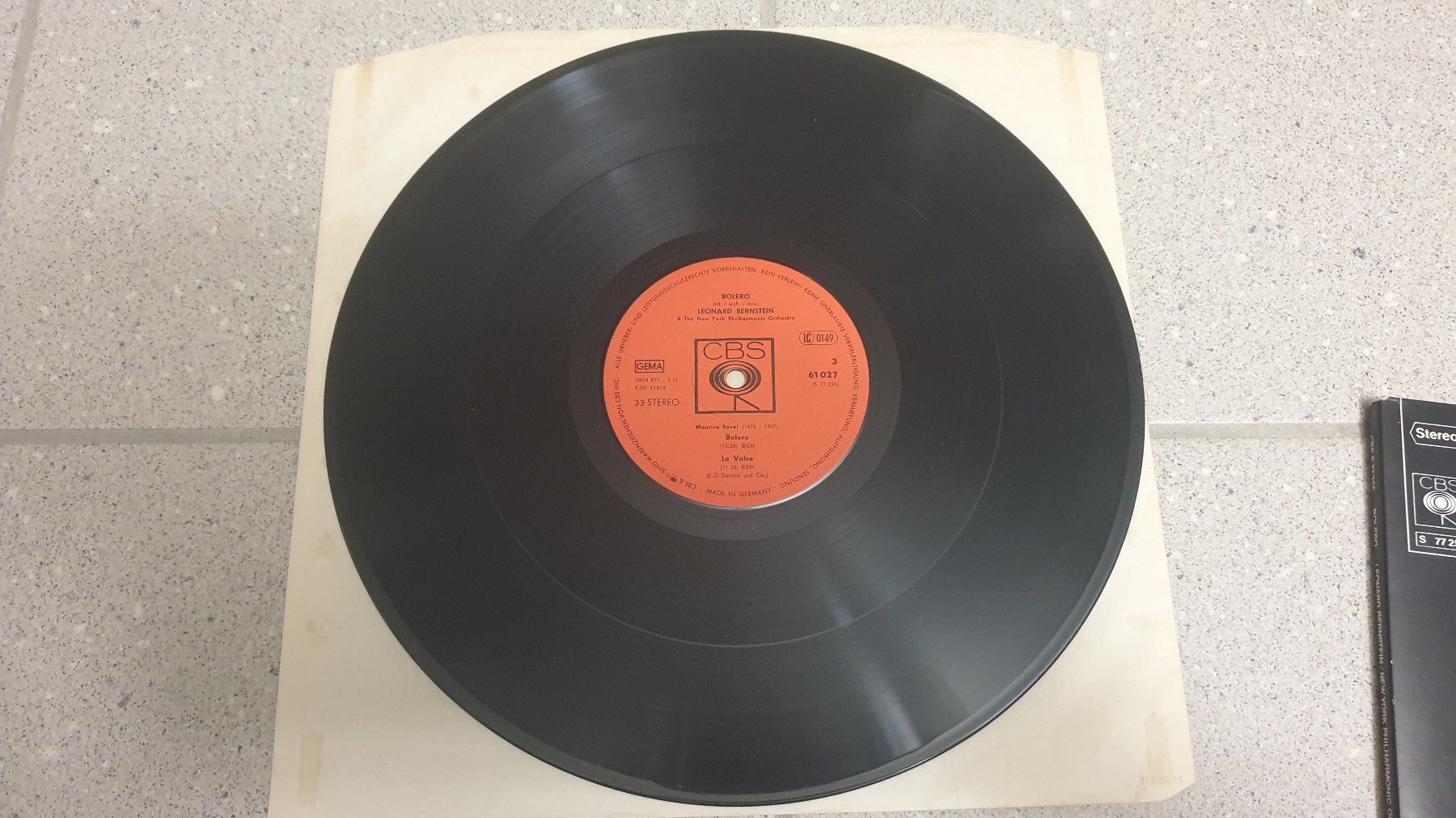 Schallplatten: BOLERO (Leonard Bernstein) – Gebraucht aus Stäfa von Supertramp73 6