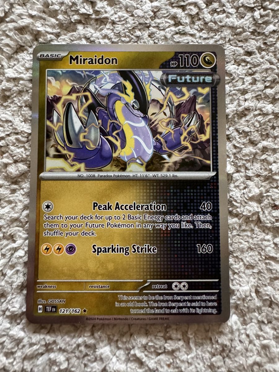 Pokémon Carte collezionabili: Pokemon Card Collection - Roaring Moon, Miraidon etc. – Usato da Zug venduto da axx3l 7