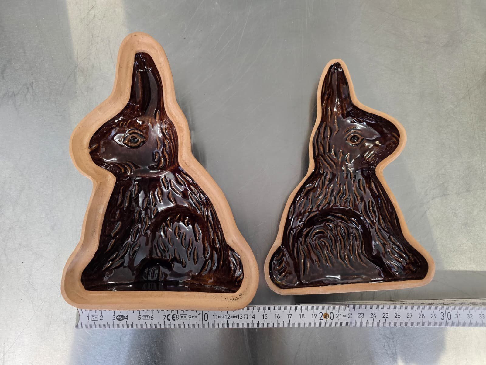 Teglie da forno: Osterformen, Osterhase & Lamm, Keramik, Top! – Usato da Thalheim venduto da aschatan90