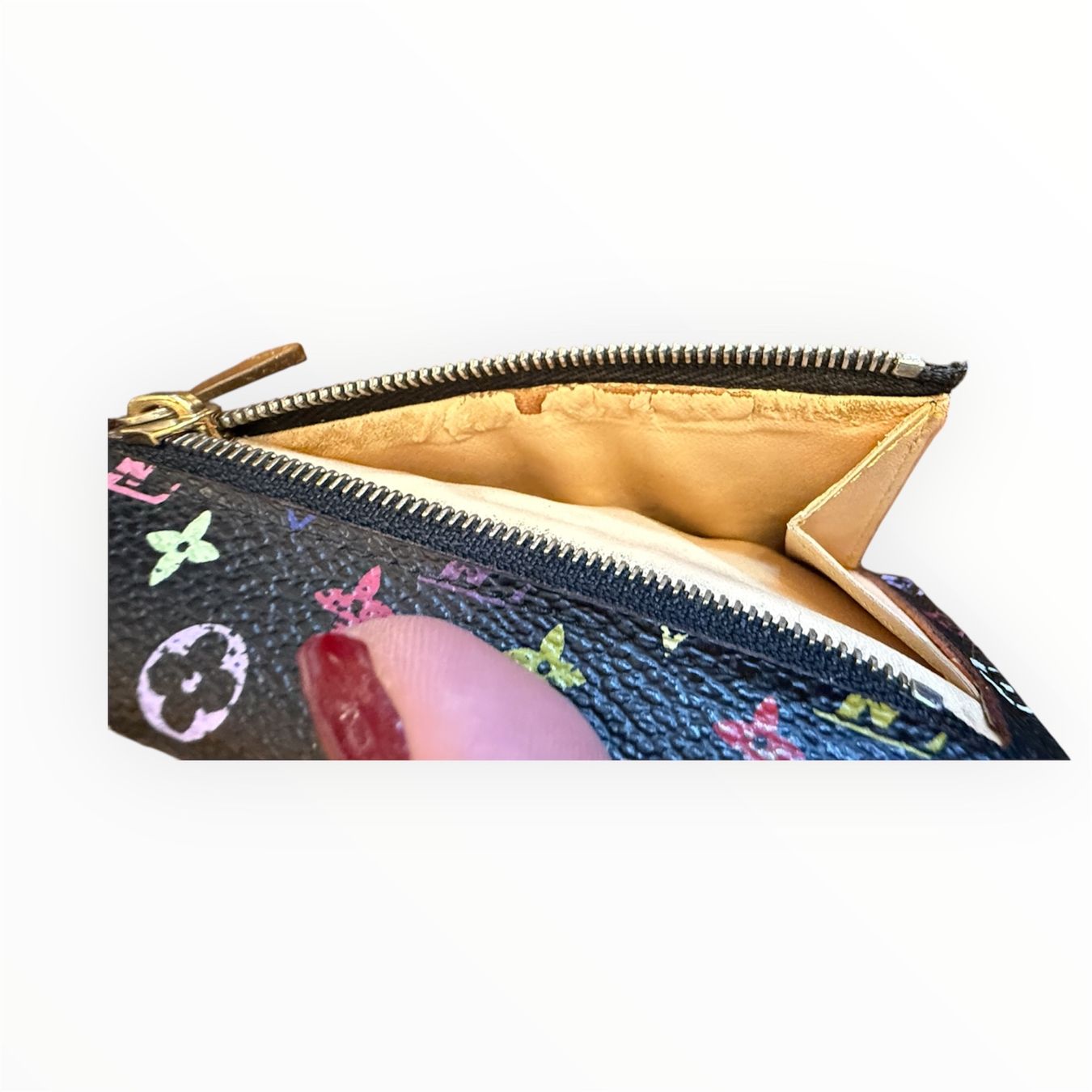 Louis Vuitton Portamonete: LOUIS VUITTON Multicolore Portemonnaie – Usato da Lachen SZ venduto da HelvetiaLuxury 6