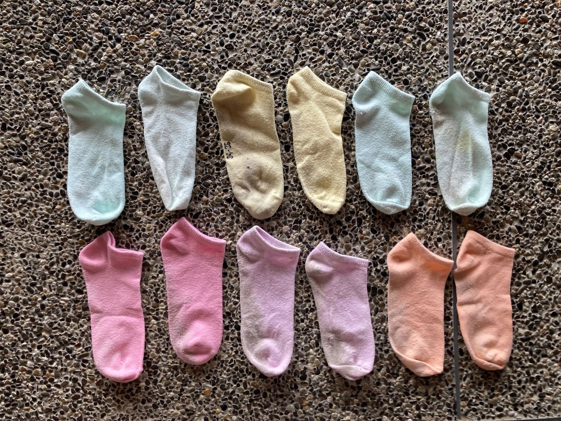 C&A Calze per bambini: Kurze Socken, Sneakersocken Gr. 34 - 36 – Usato da Aetingen venduto da Nadinsky 1