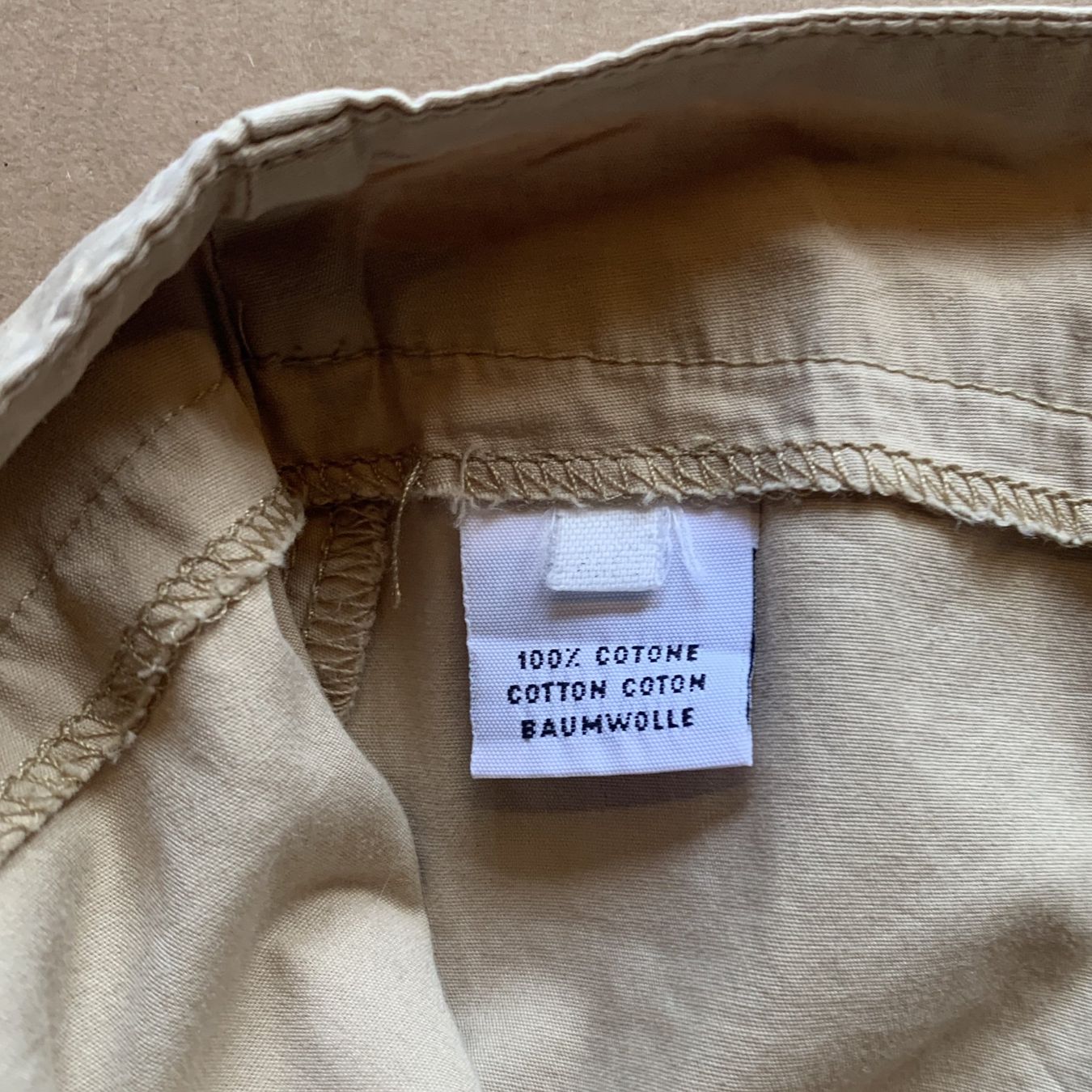 Röcke: Maxirock aus 100 % Baumwolle in Beige – Gebraucht aus Chalais von Decoarts.art 5