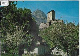 Schloss Sargans mit Gonzen