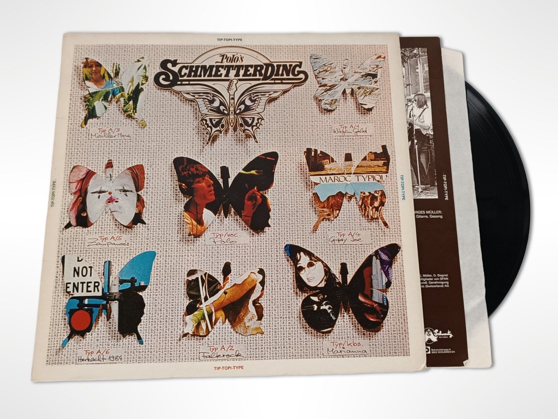 Vinyles: Vinyl Polos Schmetterding - Tipi-Topi-Type – D'occasion à Suhr par Restwert_Suhr 2