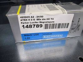 Magnetspule Lucifer EEx dm II C T4, ATEX 12 G (1652-TPGH)