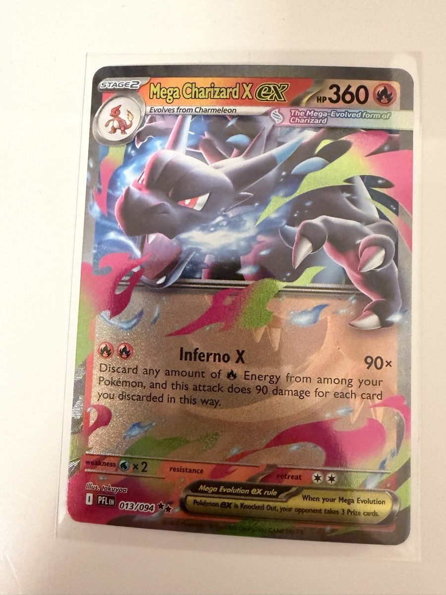 Pokémon Carte collezionabili: Mega Charizard X EX 013/094 EN – Nuovo (secondo la descrizione) da St. Margrethen SG venduto da mar_r9qg