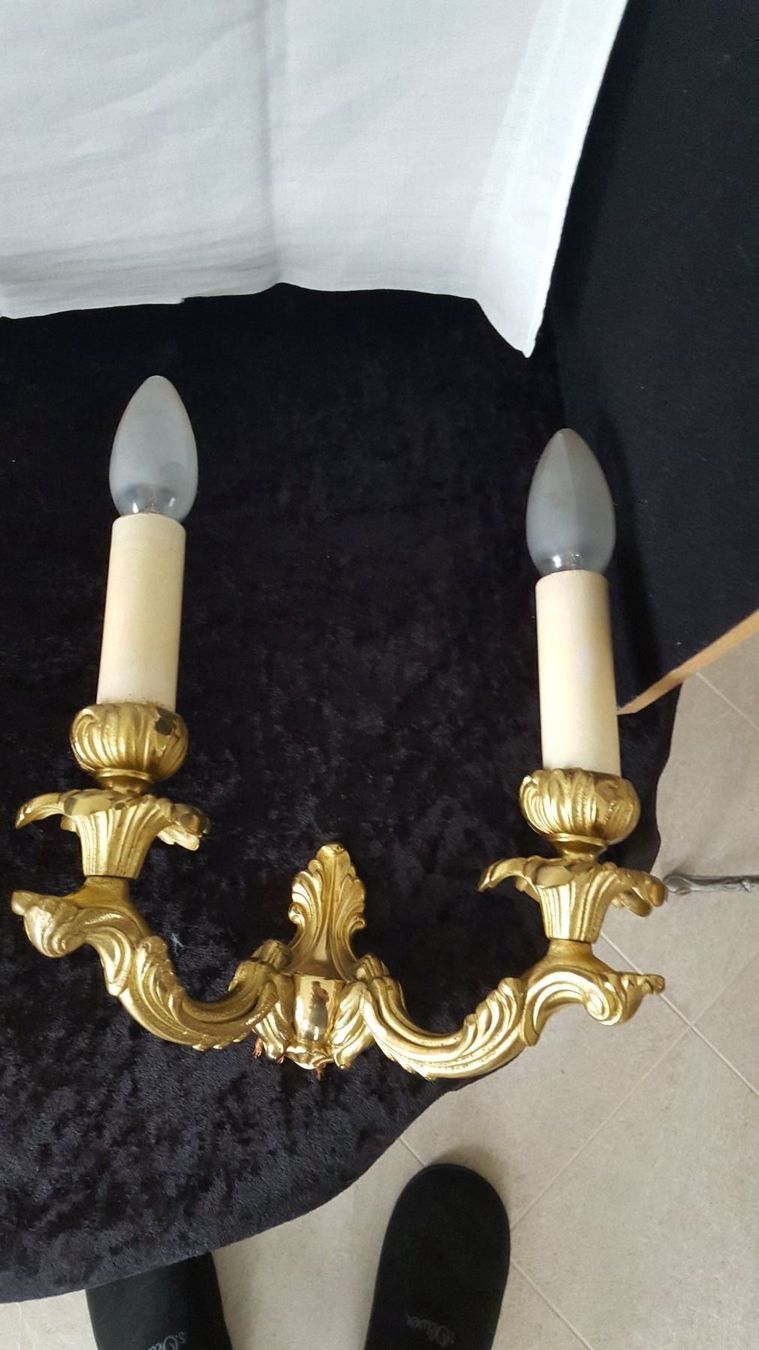 Lampen: 2 Wandappliken aus Bronce – Gebraucht aus Reinach von 3Guggerli 2