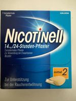 Nicotinell Pflaster 14mg, 24-Stunden-Pflaster, mittel, neu!