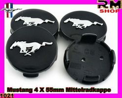 Mustang 4 X 55mm Mittelradkappe