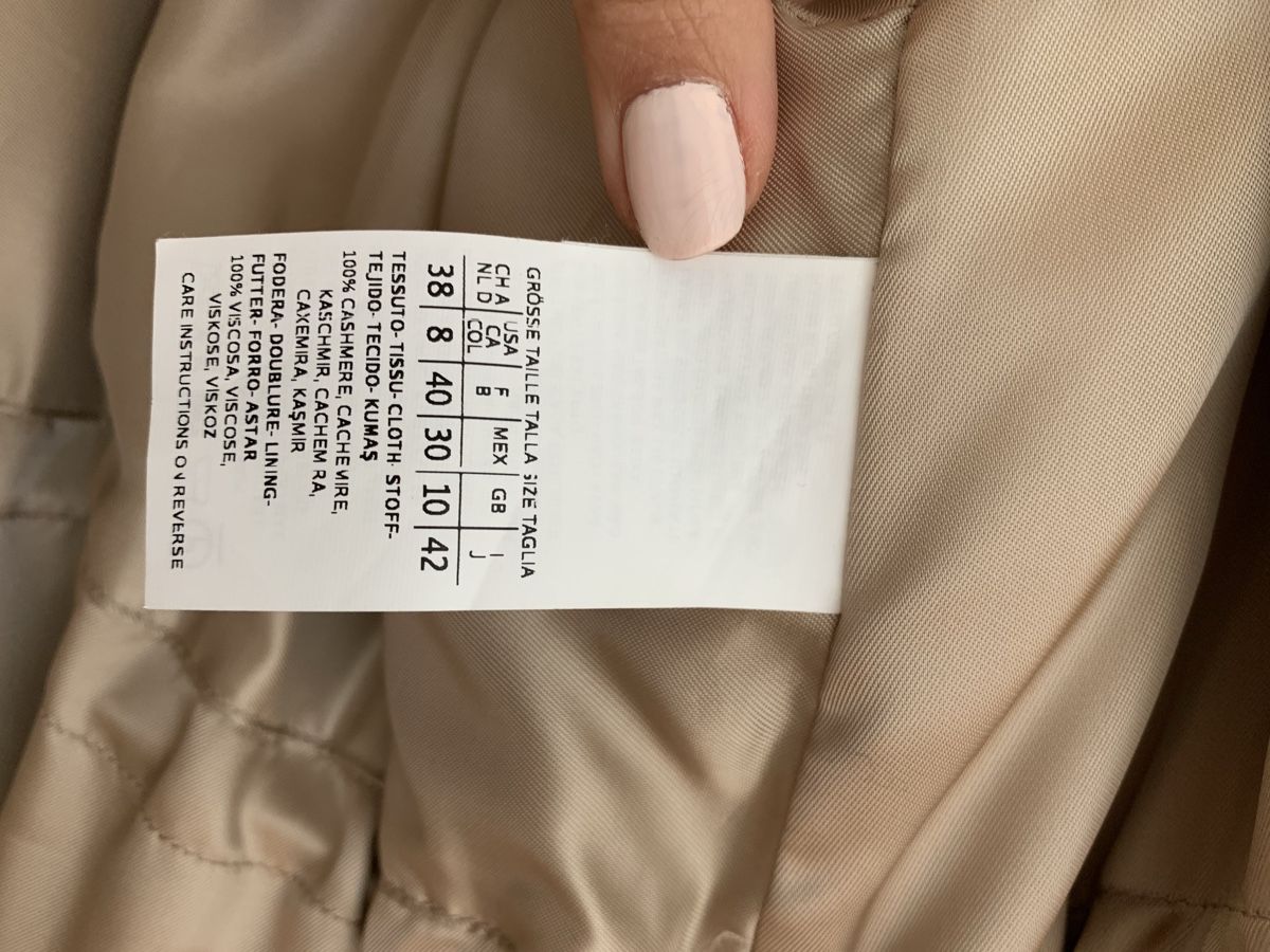 Max Mara Cappotti: Max Mara 100% Kaschmir – Nuovo (secondo la descrizione) da Zürich venduto da Annouc 5