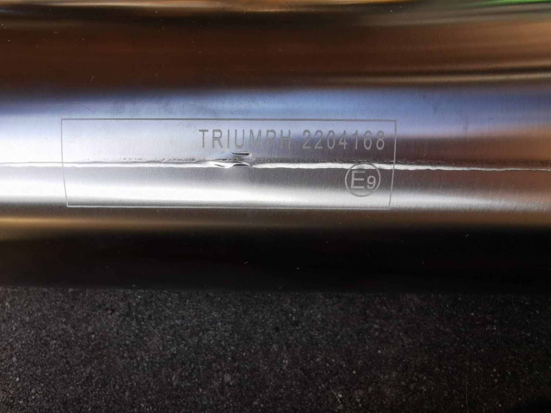 Triumph Sistemi di scarico: Auspuff Triumph bonnville bobber – Nuovo (secondo la descrizione) da Gerlafingen venduto da koiluky 2
