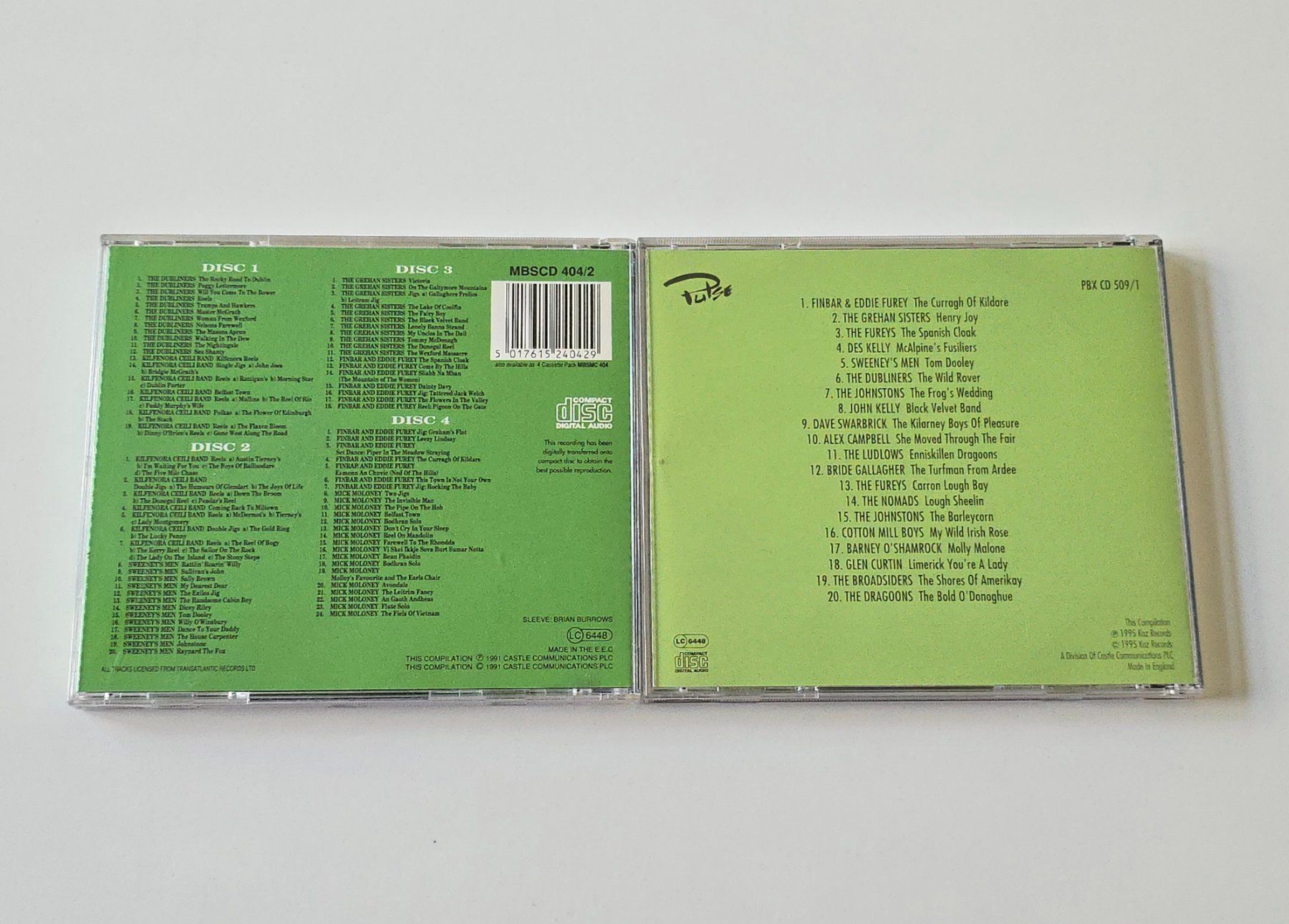 CD: 2 CD Irish Folk – Usato da Dättlikon venduto da Wundertuete_ 1