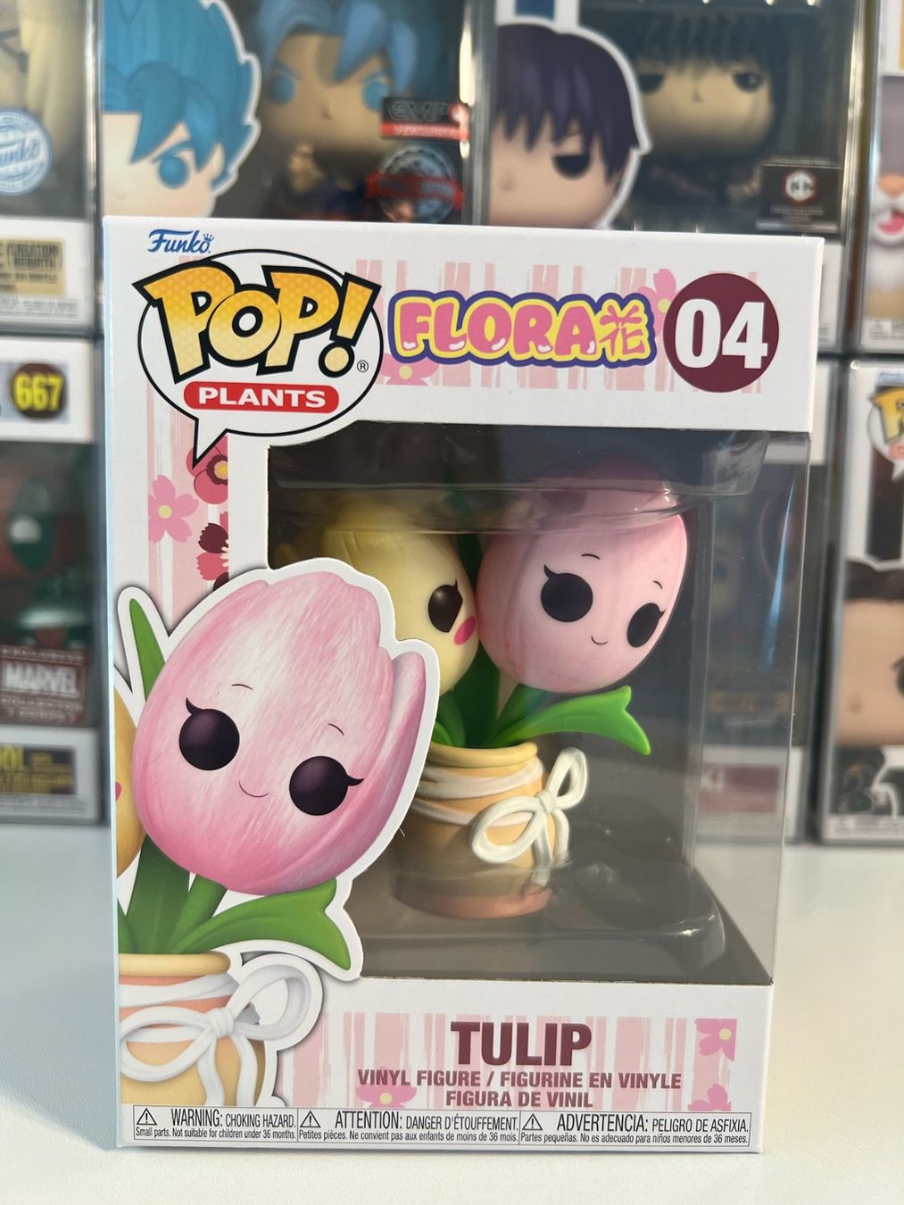 Funko Statuette: Funko POP! Plants Flora Tulip – Nuovo e nell'imballaggio originale da Le Mouret venduto da perfectbijou