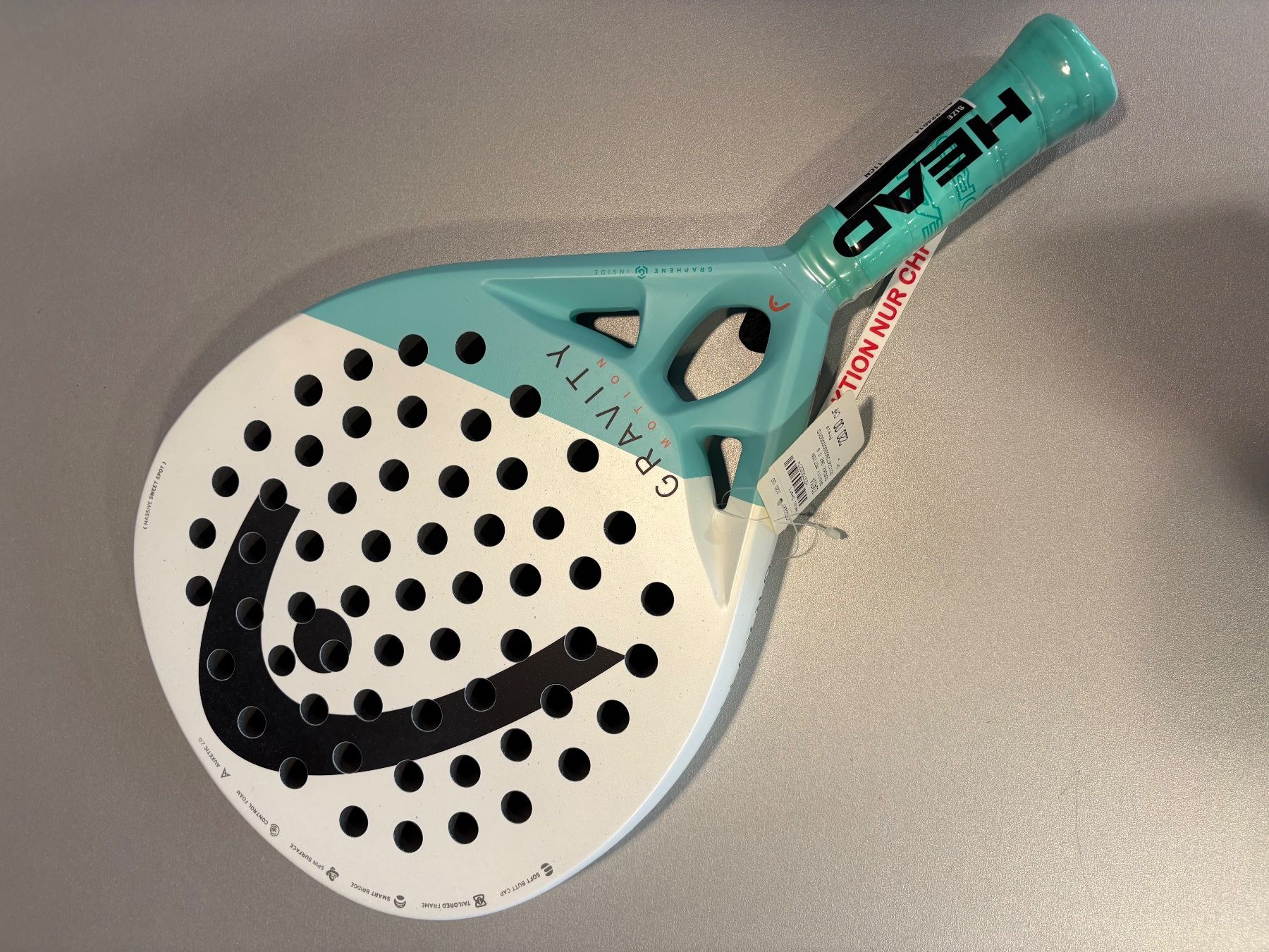 Head Raquettes: Head Paddel Gravity Motion – Neuf avec emballage d'origine à Adliswil par Shoebox1950