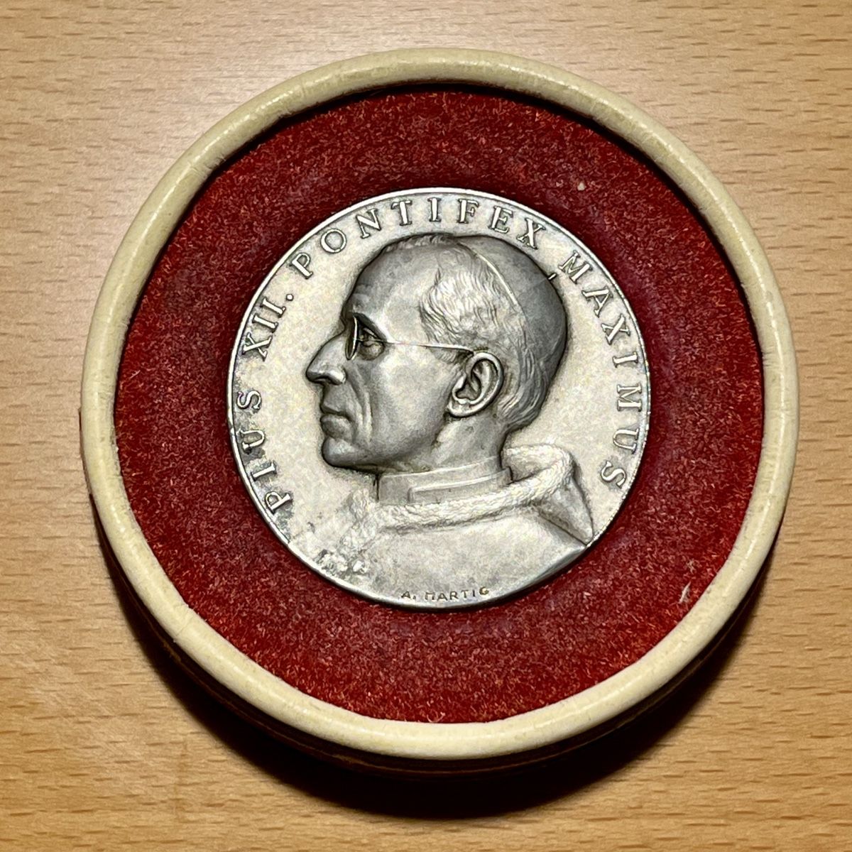 Medaglie: Médaille Pius XII Pontifex Maximus 1950 – Usato da Vuisternens-devant-Romont venduto da ribouldog 1