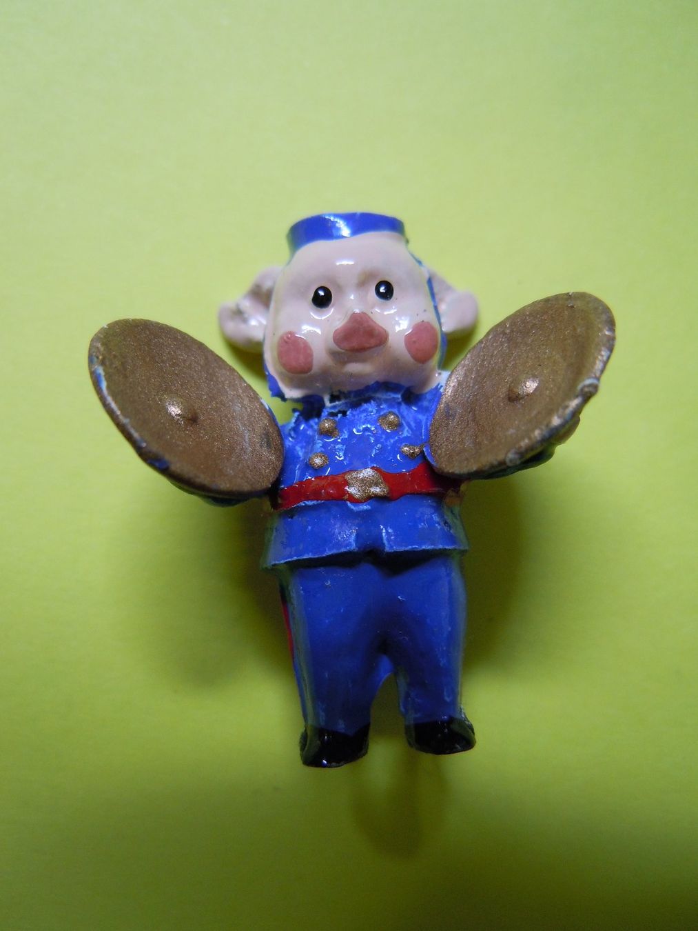 Statuette: Schweine Musik aus Blei Handbemalt – Usato da Luzern venduto da Baumli1 8