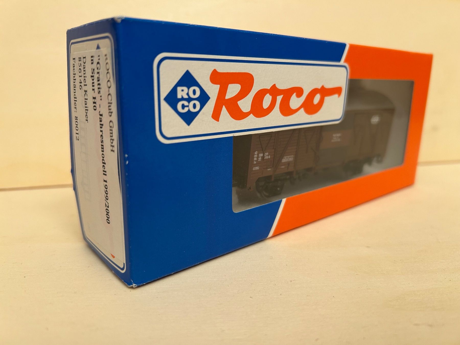 Roco Trains électriques: Roco Jahresmodell 1999/2000 "SBB Braun" – D'occasion à Aesch (Neftenbach) par klaibovski 1