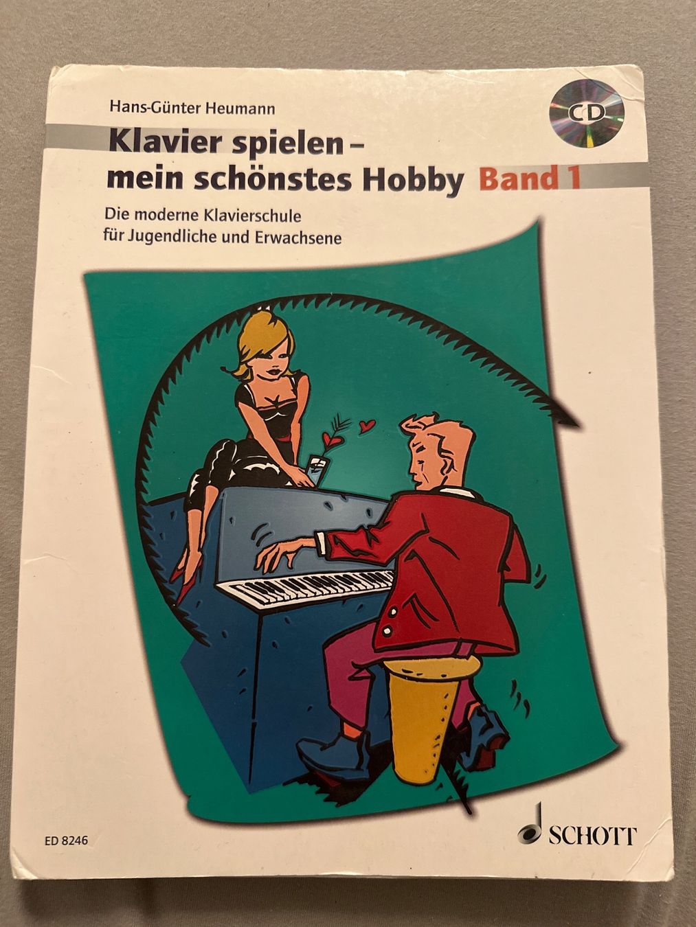 Libri: Klavier Notenbuch Hans-Günter Heumann – Usato da Biel-Benken BL venduto da doefi26