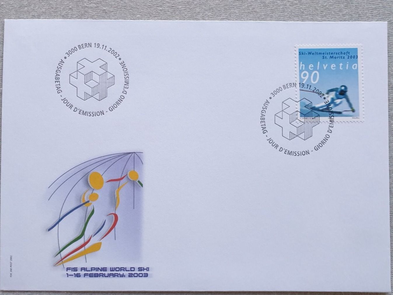 Alle Briefmarken: (379) FDC – Kuvert von 2002 – Gebraucht aus Schwarzhäusern von Inot3