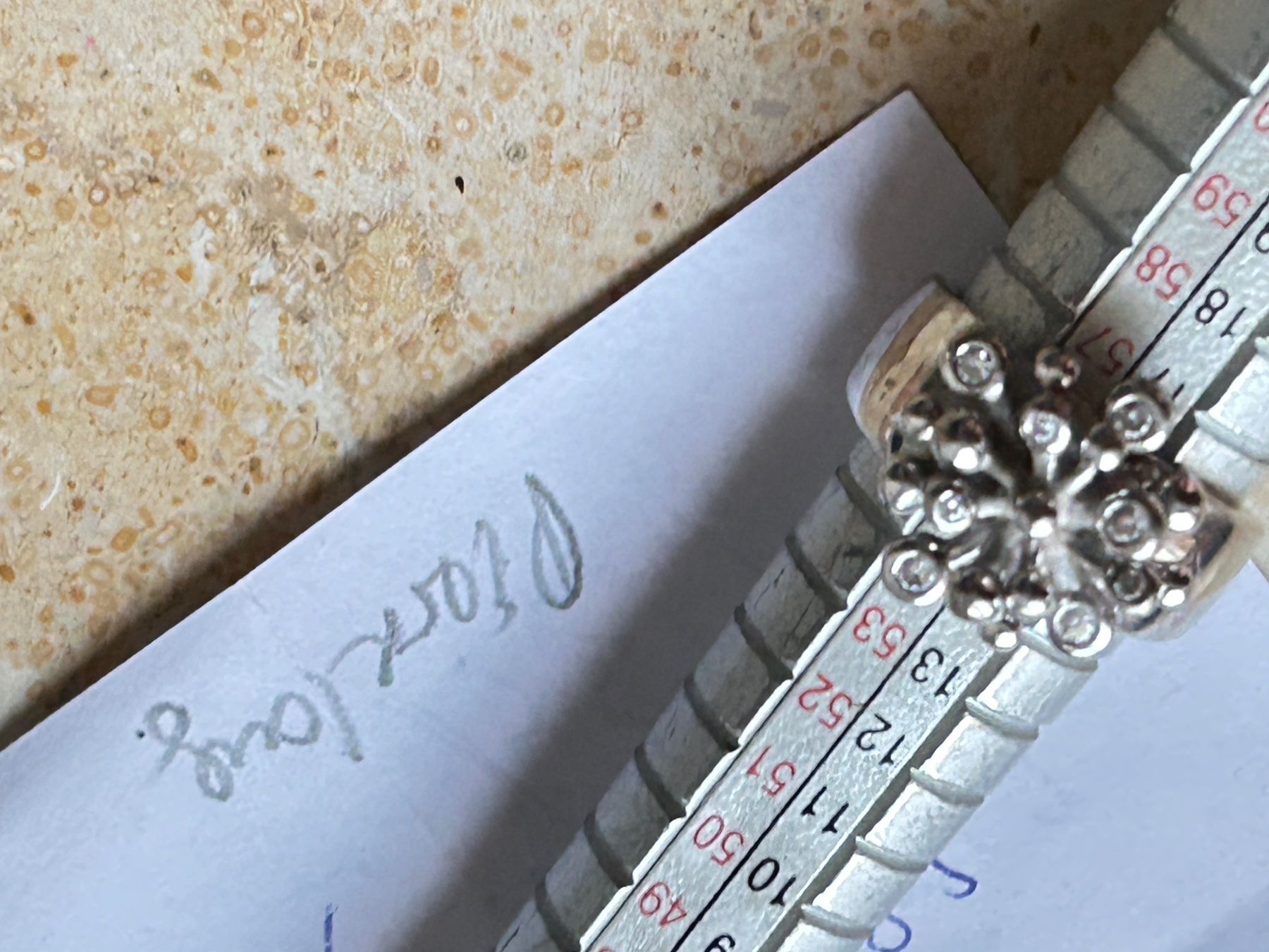 Pierre Lang Anelli: Pierre Lang Ring BLÜTE, Gr.56 – Usato da Basel venduto da bellespirit 4