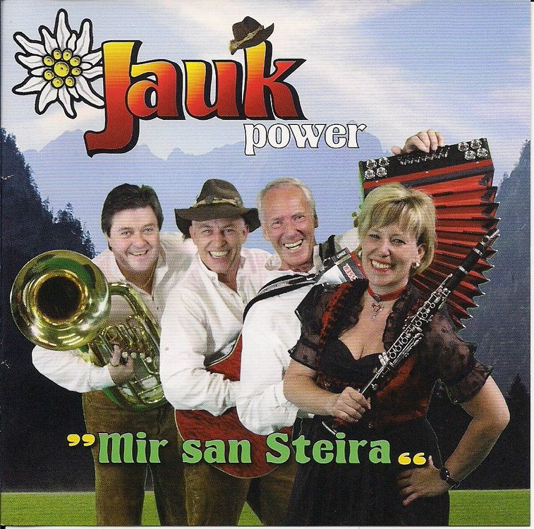 CD: CD Jauk Power - Mir san Steira - Steirische Volksmusik – Nuovo (secondo la descrizione) da Wuerenlos venduto da Zoechi