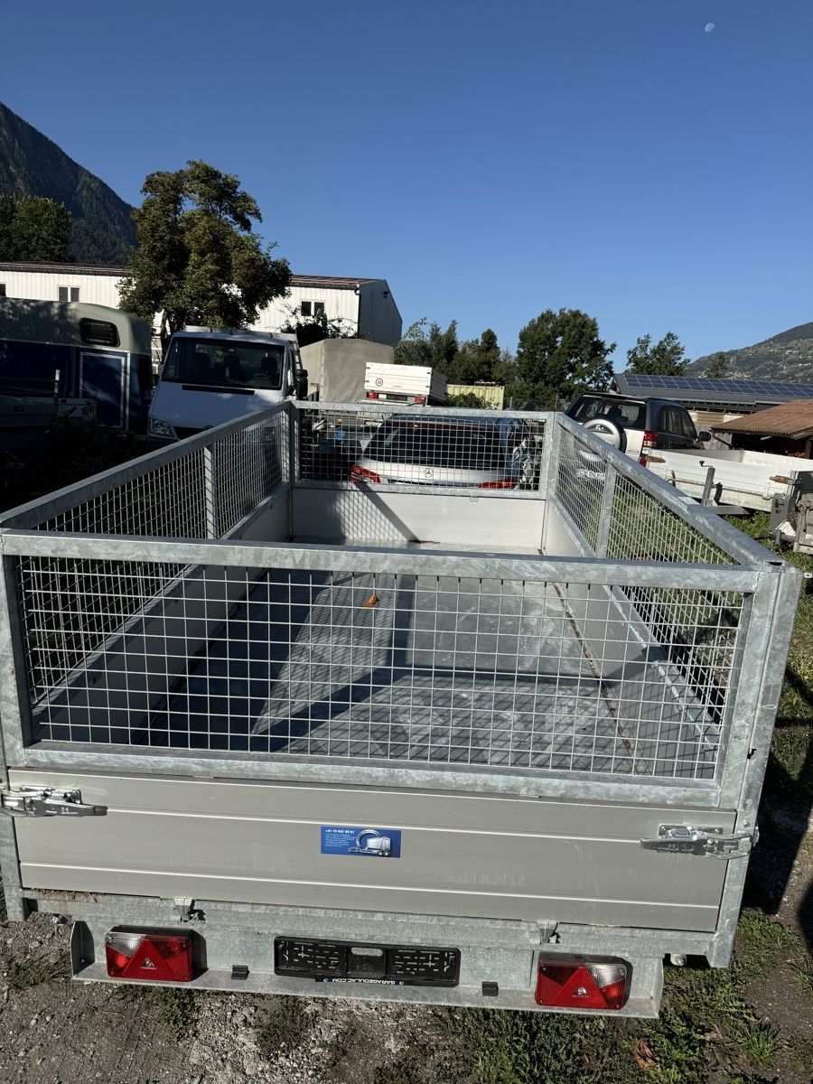 Saris Rimorchi: Kipperanhänger Mit Gitter 3.5 t – Usato da Ried-Brig venduto da H-Handel 4