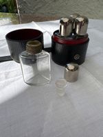 Vintage Parfüm Flakon Set mit Leder Etui - Ein Sammlerstück