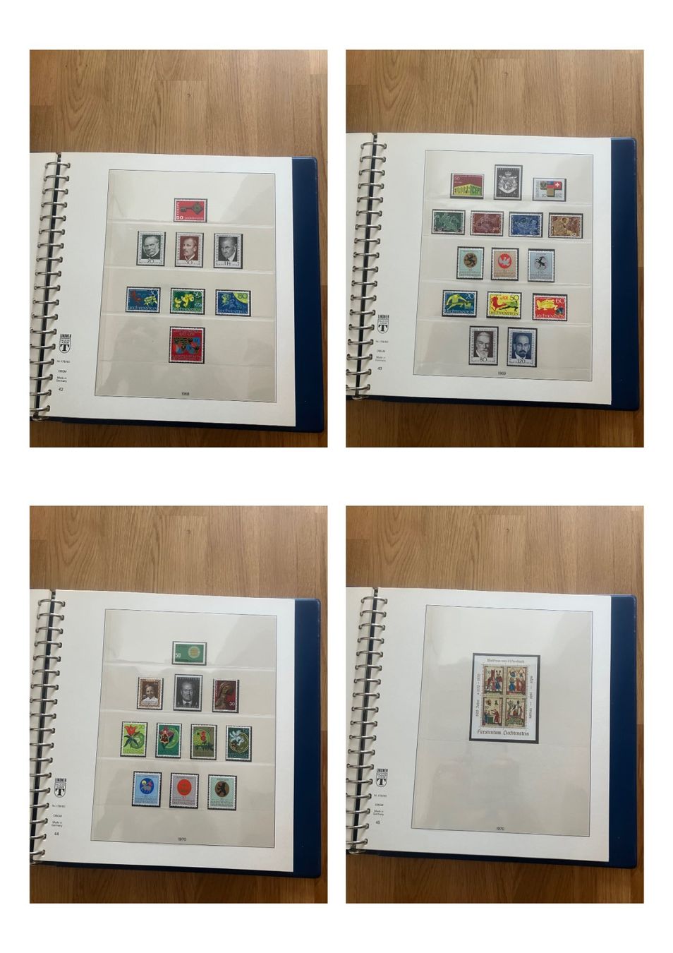 Tutti i francobolli: Liechtenstein Briefmarkensammlung – Usato da Männedorf venduto da AlvarA 4