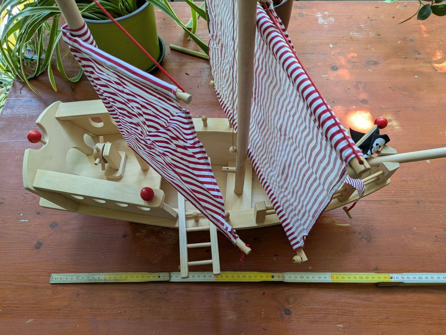 Giocattoli: Holz-Piratenschiff – Nuovo (secondo la descrizione) da Meilen venduto da Pubertier68 1