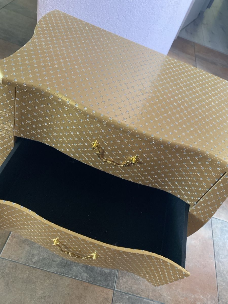 Commodes: KingsChair Möbeli Gold mit Strass – Neuf (Voir description) à Wolfwil par ISAsShop 1
