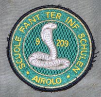 Ter Inf Schulen 9/209 Airolo, Scuole fant ter, Badge