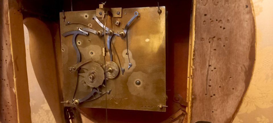 Orologi da terra & Orologi da parete: Pendule Neuchâteloise fin 18ème Meuron & compagnie – Usato da Ponts-de-Martel venduto da Henri-Louis 5