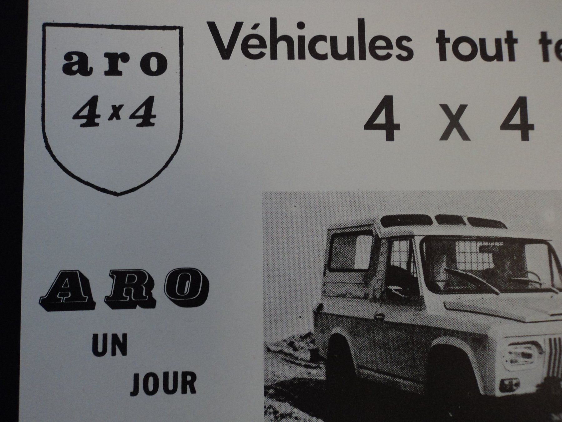 Documents: Prospekt ARO 240 ARO 320 4x4 1979 – D'occasion à Schwarzenburg par modelCARama 2