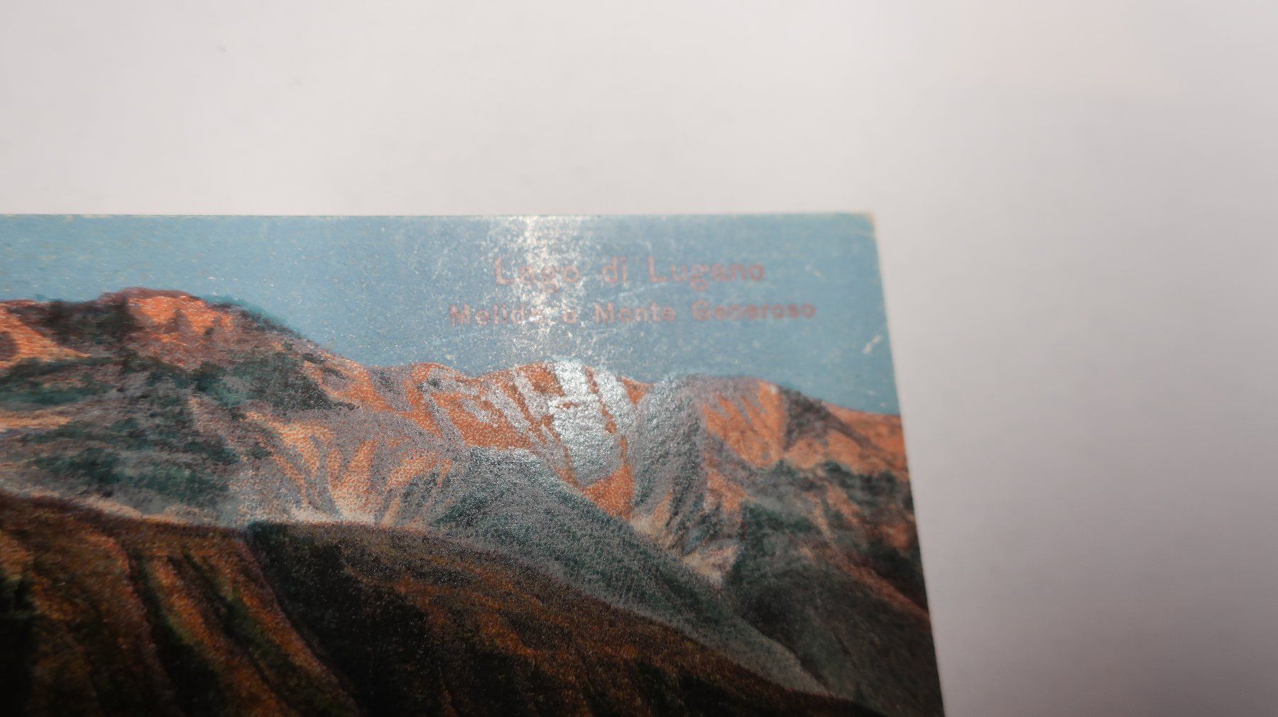 Cartoline postali: Lago di Lugano Melide e Monte Generoso – Usato da Cormoret venduto da Pascalll2001 2