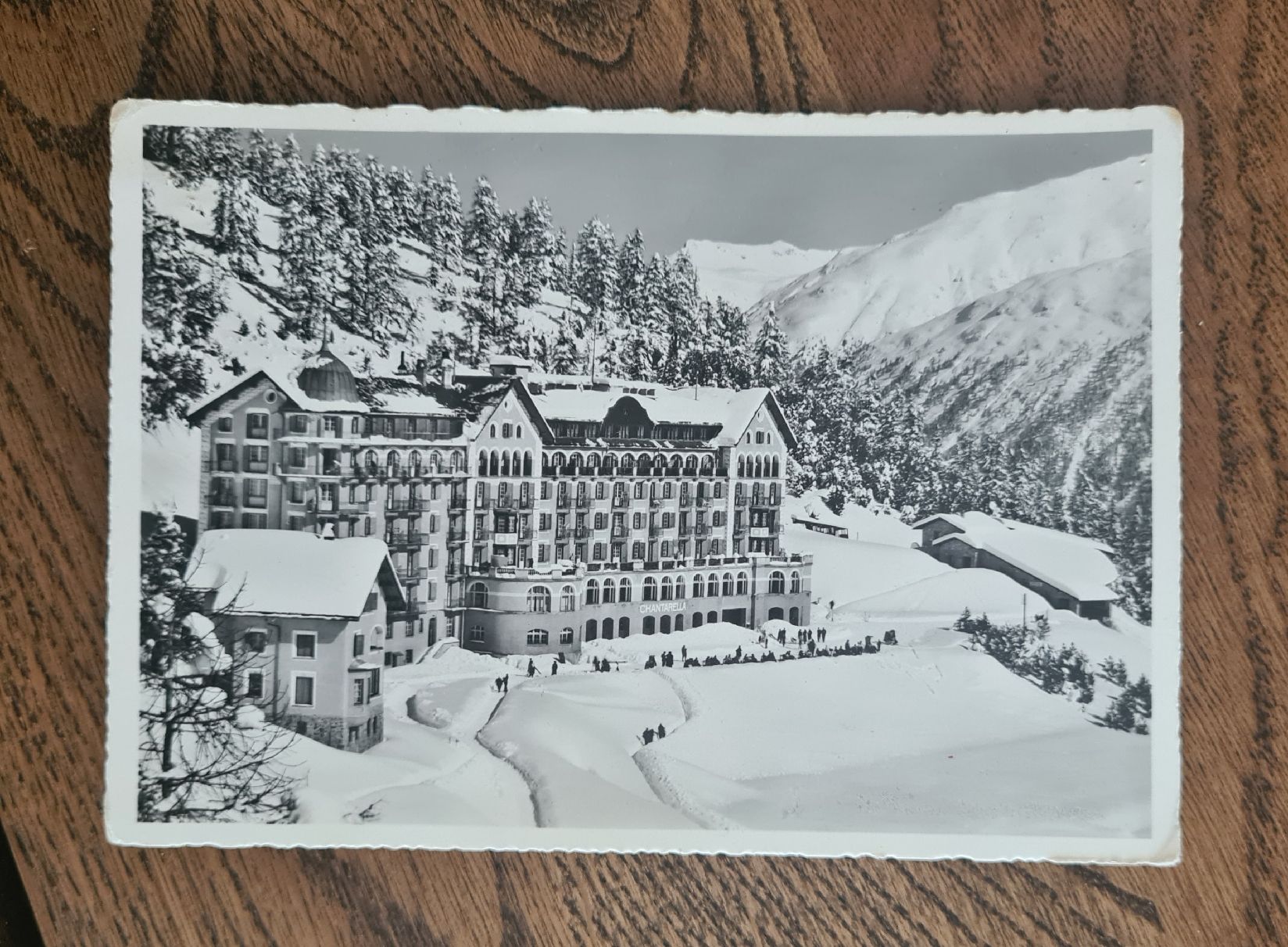 Ansichtskarten: St. Moritz Chantarella-Haus – Gebraucht aus Ebikon von Donar50