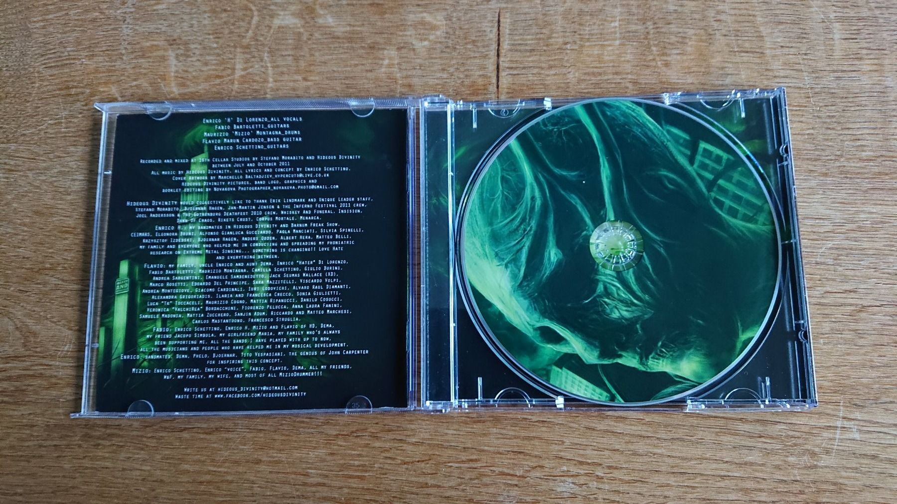 CDs: Hideous Divinity - Obeisance Rising - CD – Gebraucht aus Bönigen von  1