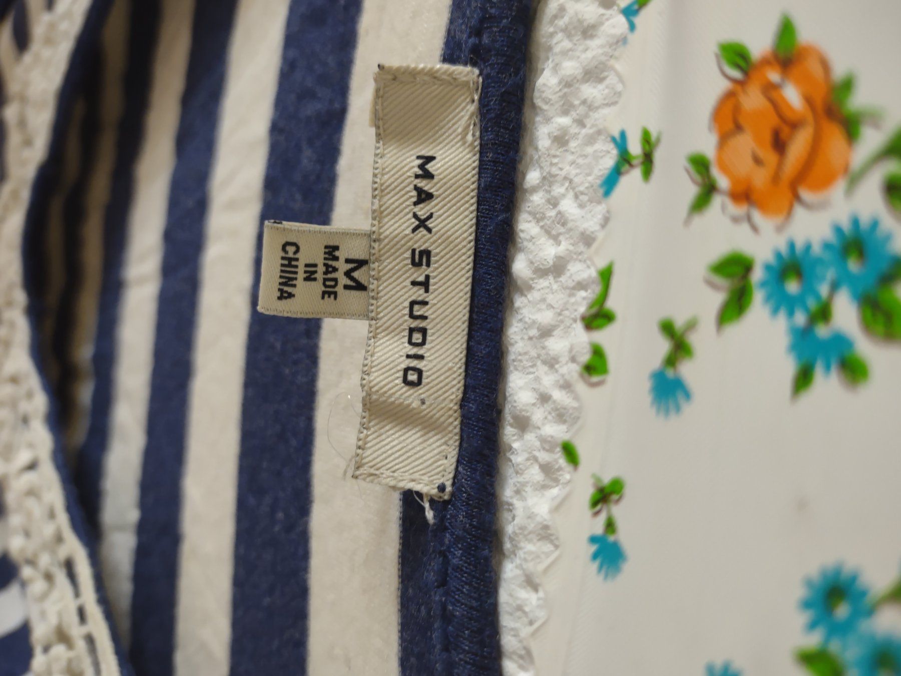 Vestiti: Robe rayée bleue et blanche Max Studio taille M état neuf – Usato da Gasel venduto da any_zyw8 2