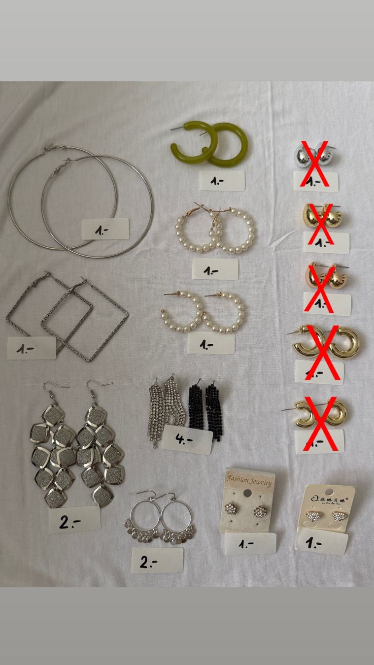 Boucles d'oreille: Modeschmuck Ohrringe – Neuf (Voir description) à Dänikon ZH par tug_m9b6 2