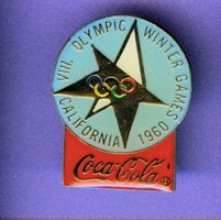 Cola  Winter-Olympiade  CALIFORNIA 1960