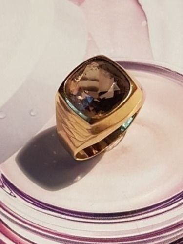 Bagues: 750 Goldring mit Rauchquarz – Neuf (Voir description) à Unterägeri par Altgoldschmuck 6