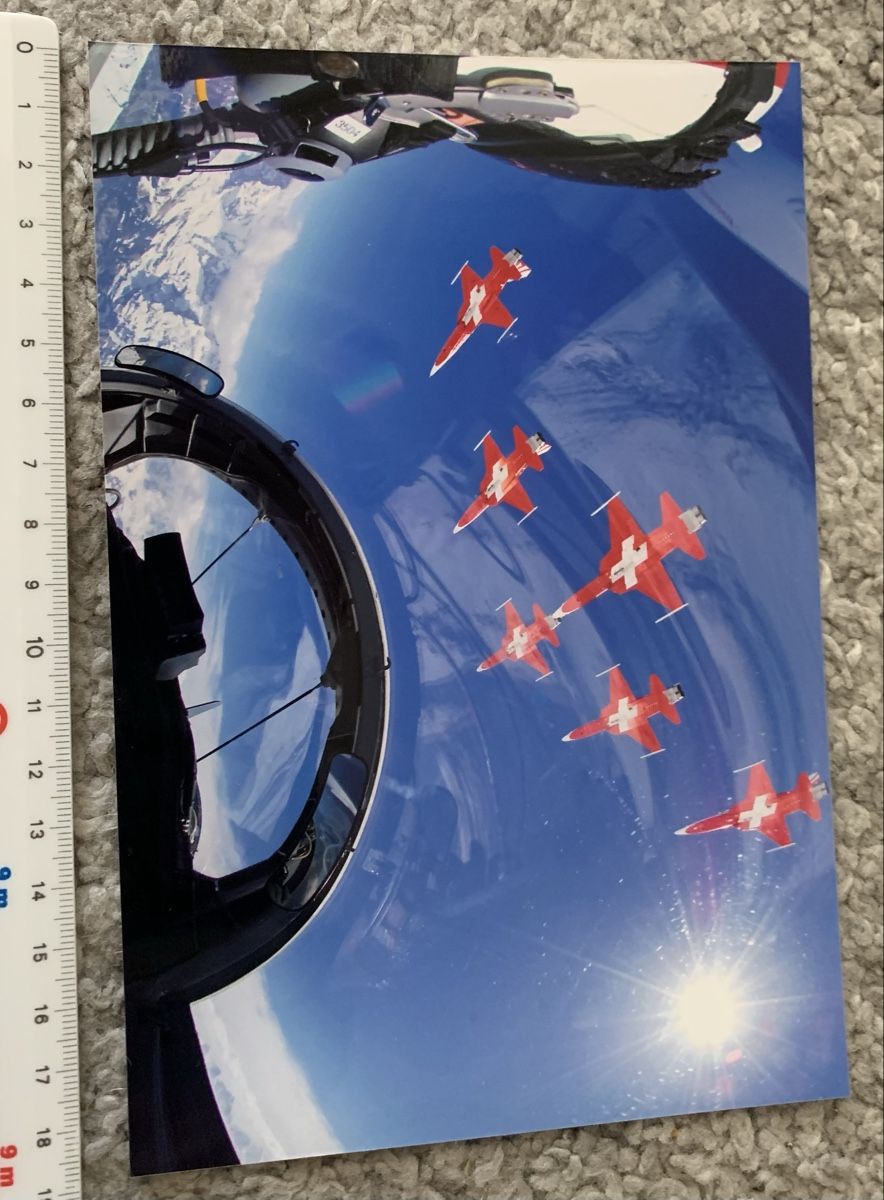 Foto & Immagini: Foto der Patrouille Suisse – Usato da Esslingen venduto da Gargamel011